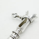 Victorian French Silver Handled Lamb 'Gigot' Bone Holder c1890 Antique