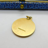 9ct Yellow Gold St Christopher Patron of Travel Charm Pendant Vintage 1967