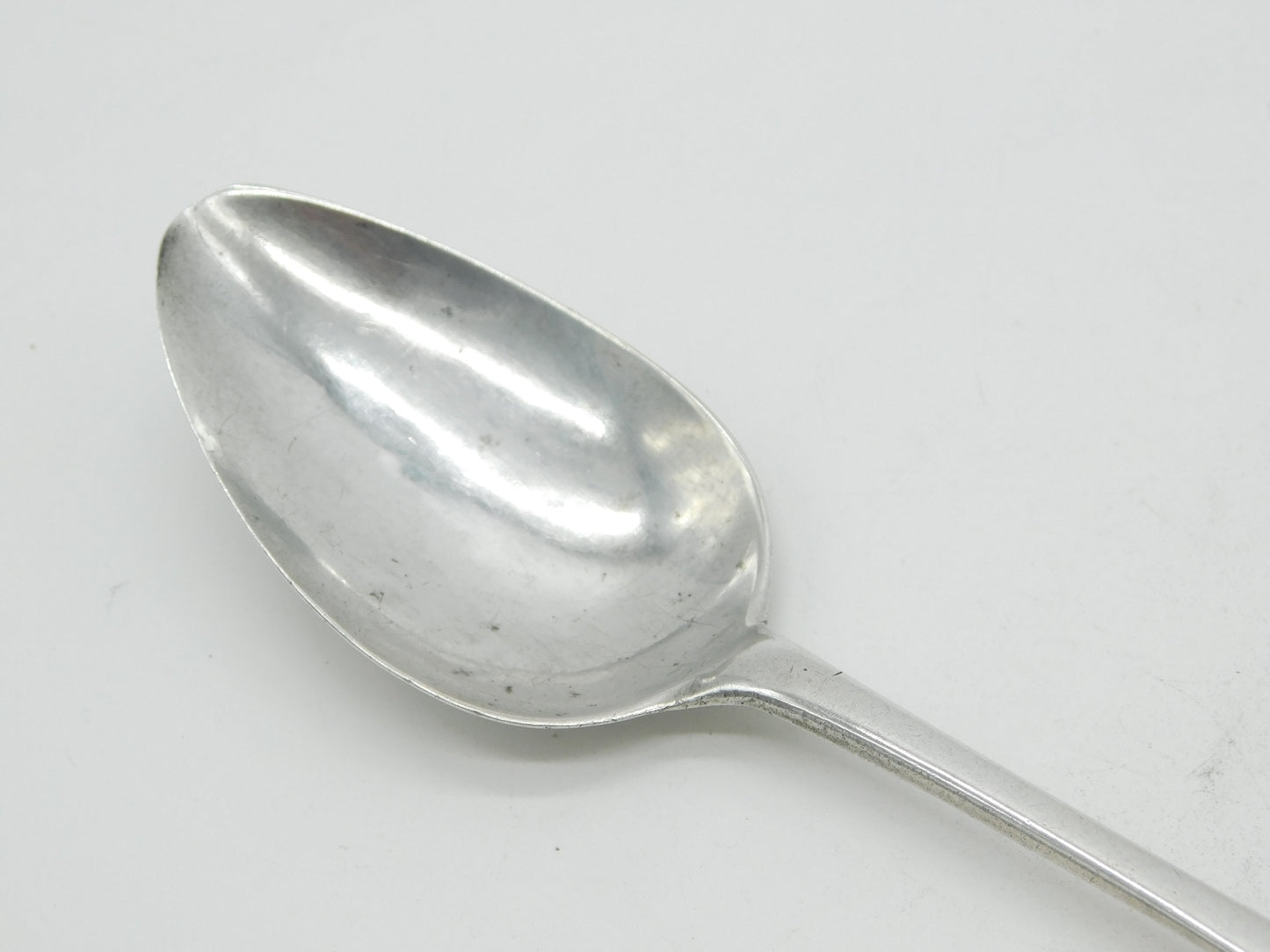 George III Jersey Sterling Silver Serving Spoon Antique 1806 Jacques Quesnel