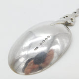 Victorian Sterling Silver HMS Victory Terminal Serving Spoon 1888 London