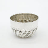 Victorian Sterling Silver Acorn Pattern King George III Shilling Set Bowl 1888