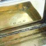 William IV Sterling Silver Horse Racing Snuff Box Antique 1836 Birmingham