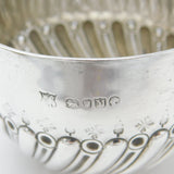 Victorian Sterling Silver Acorn Pattern King George III Shilling Set Bowl 1888