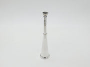Victorian Silver Plated Cigar Table Lighter in Hunting Horn Form Birmigham c1890