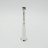 Victorian Silver Plated Cigar Table Lighter in Hunting Horn Form Birmigham c1890