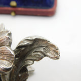 Victorian Sterling Silver Flower Form Teapot Finial c1860 John & Henry Lias
