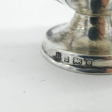 Edwardian Sterling Silver Snake Handle Table Lighter 1902 Birmingham Antique