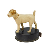 Early 20th Century Bakelite Terrier Dog Novelty Tape Measure Antique c1920
