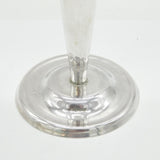 Arts & Crafts Style Planished Sterling Silver Trumpet Vase Vintage 2000 London