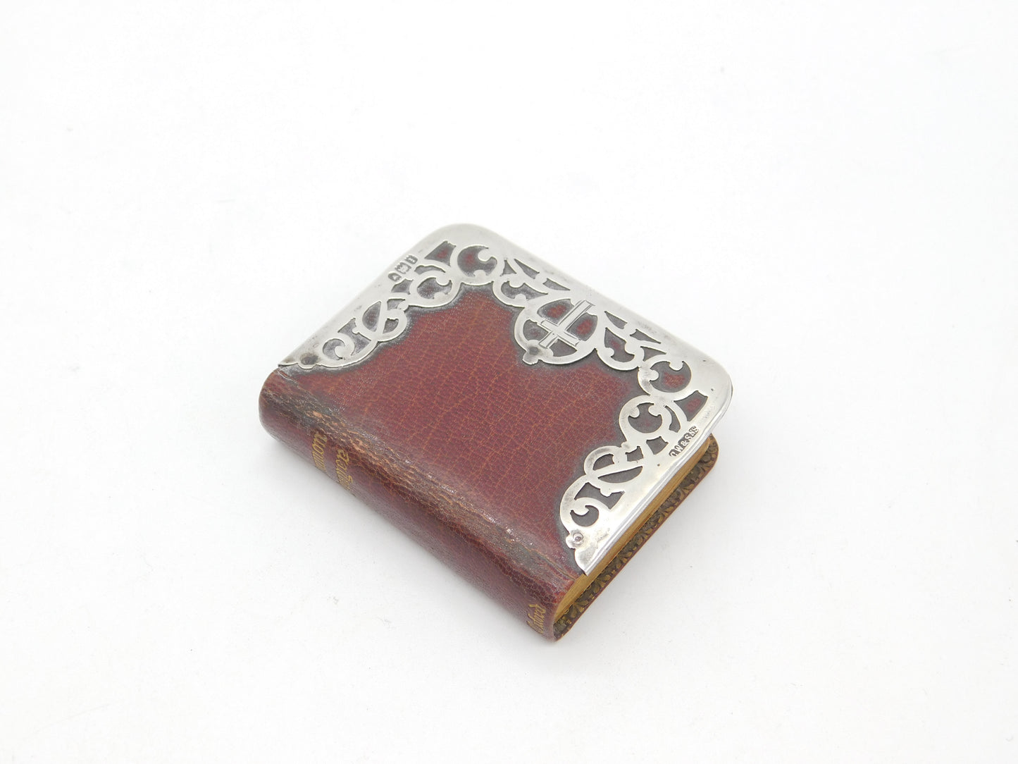 Edwardian Sterling Silver Mounted Small Book of Common Prayer 1904 London