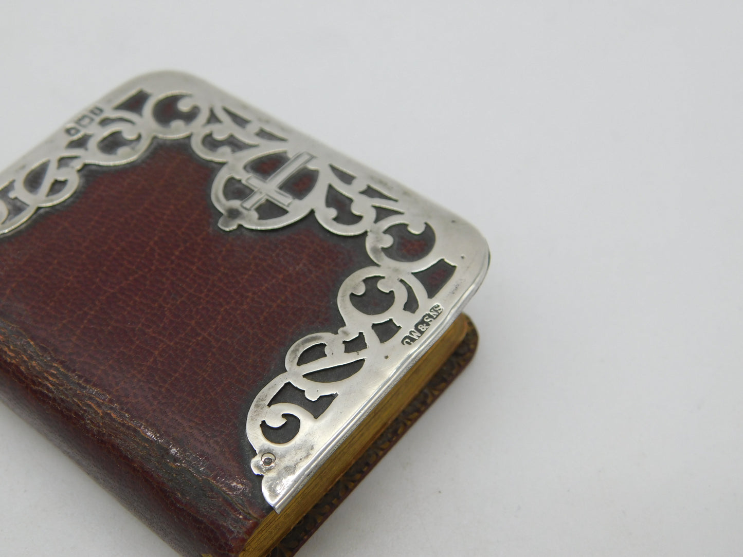 Edwardian Sterling Silver Mounted Small Book of Common Prayer 1904 London