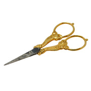 19th Century French 14ct Yellow Gold Sewing Scissors Antique c1890 Belle Epoque