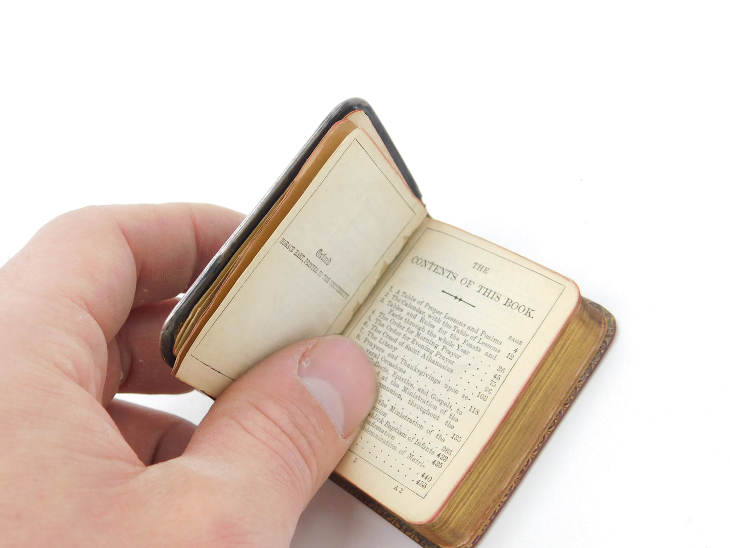 Edwardian Sterling Silver Mounted Small Book of Common Prayer 1904 London