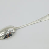 Aberdeen George III Sterling Silver Dessert Spoon Antique c1800 Robert Gordon