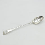 George I Sterling Silver Deer Crest Basting Spoon Antique 1724 London
