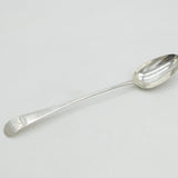 George I Sterling Silver Deer Crest Basting Spoon Antique 1724 London