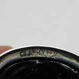 George III Sterling Silver Floral Pattern Mustard Pot Antique 1800 London