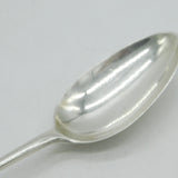 George III Sterling Silver 'E' Initial Serving Spoon Antique 1768 London