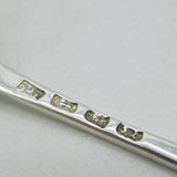 George III Sterling Silver 'E' Initial Serving Spoon Antique 1768 London