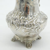 William IV Sterling Silver Floral Acanthus Pattern Cream Jug Antique 1835 London