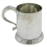 George II Sterling Silver Tankard Mug Antique 1735 London