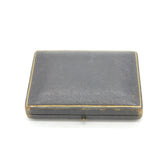 Victorian Sterling Silver Card Case with Mappin & Webb Original Box 1876 Antique