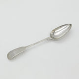 Irish Georgian Sterling Silver Rat Tail Serving Spoon 1814 Dublin Samuel Neville