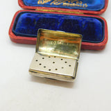 Regency Sterling Silver Vinaigrette Box by William Simpson Antique Georgian 1835