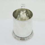 George II Sterling Silver Tankard Mug Antique 1735 London