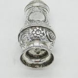 George I Sterling Silver Floral Muffineer Sugar Caster Antique 1721 London