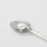Irish Georgian Sterling Silver Rat Tail Serving Spoon 1814 Dublin Samuel Neville