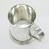 George II Sterling Silver Tankard Mug Antique 1735 London