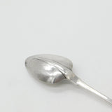 Irish Georgian Sterling Silver Rat Tail Serving Spoon 1814 Dublin Samuel Neville