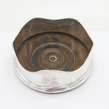 Irish George III Sterling Silver & Wooden Bottle Coaster Antique 1770 Dublin