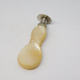 19th Century French Sterling Silver & Mother of Pearl Desk Seal Antique c1820