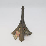 19th Century French Metal Novelty Eiffel Tower Paris Souvenir Tape Measure c1890