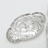 Victorian Sterling Silver Four-Piece Dressing Set 1896 London William Comyns