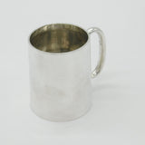 Victorian Sterling Silver Christening Cup Tankard 1896 London William Hutton & Sons.