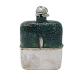 19th Century Novelty Hip Flask Form Tape Measure Antique c1890