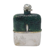 19th Century Novelty Hip Flask Form Tape Measure Antique c1890