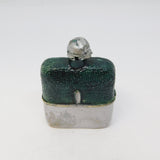 19th Century Novelty Hip Flask Form Tape Measure Antique c1890