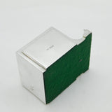 Sterling Silver Inkwell & Pen Holder Writing Desk Stand Antique 1933 Sheffield