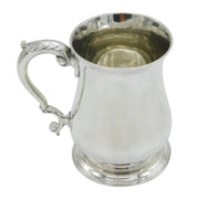 George II Sterling Silver Baluster Pint Tankard Antique 1747 London Thomas Whipham