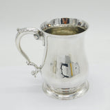 George II Sterling Silver Baluster Pint Tankard Antique 1747 London Thomas Whipham
