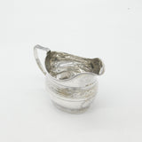 Georgian Sterling Silver Bright Cut Cream Jug 1808 London Thomas Dicks