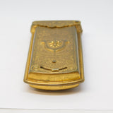 19th Century 'Quadruple Golden Casket' Fleur-De-Lis Etui Needle Case Antique
