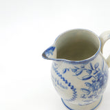 Georgian Blue & White Glazed 'Thomas Holms 1798' Water Jug Antique Early