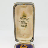 Edwardian Boxed Rolled Gold 'The Caxton' Cigarette Holder Antique c1910