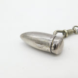 Victorian Hanau Sterling Silver Art Nouveau Chatelaine with Tools Antique c1860