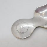 Sterling Silver 'Old Concord Festival' Tea Caddy Spoon Antique 1946 Birmingham
